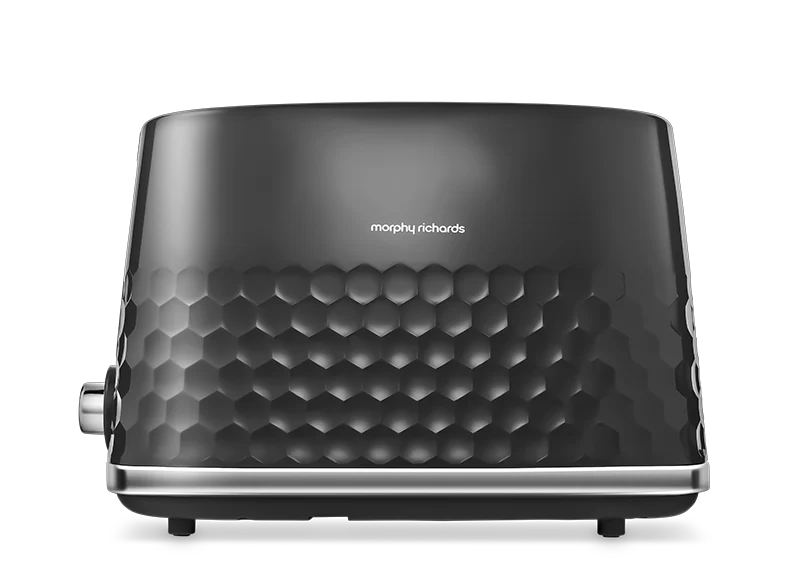 MORPHY RICHARDS Hive 2-Slice Toaster Black