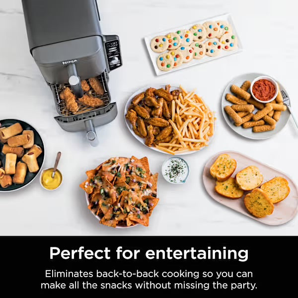 Ninja airfryer Doible stack