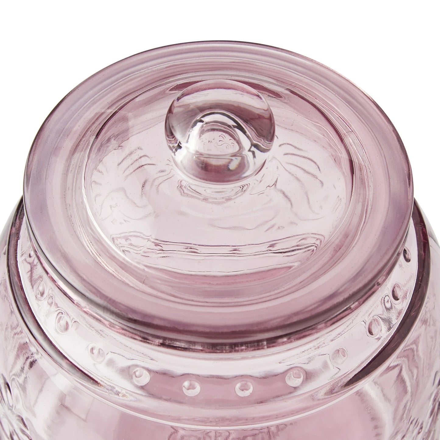 The Pioneer Woman Cassie 3PC Glass Canister, Rose