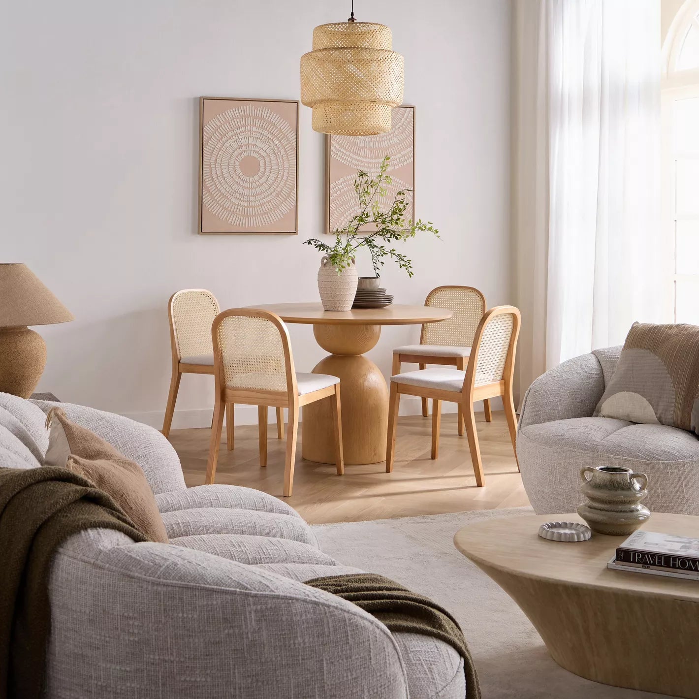 Geoff 36" Tall Counter Table, Natural