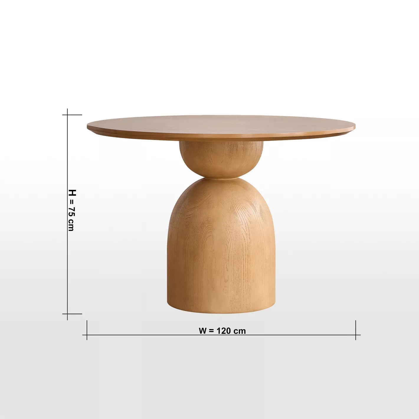 Geoff 36" Tall Counter Table, Natural