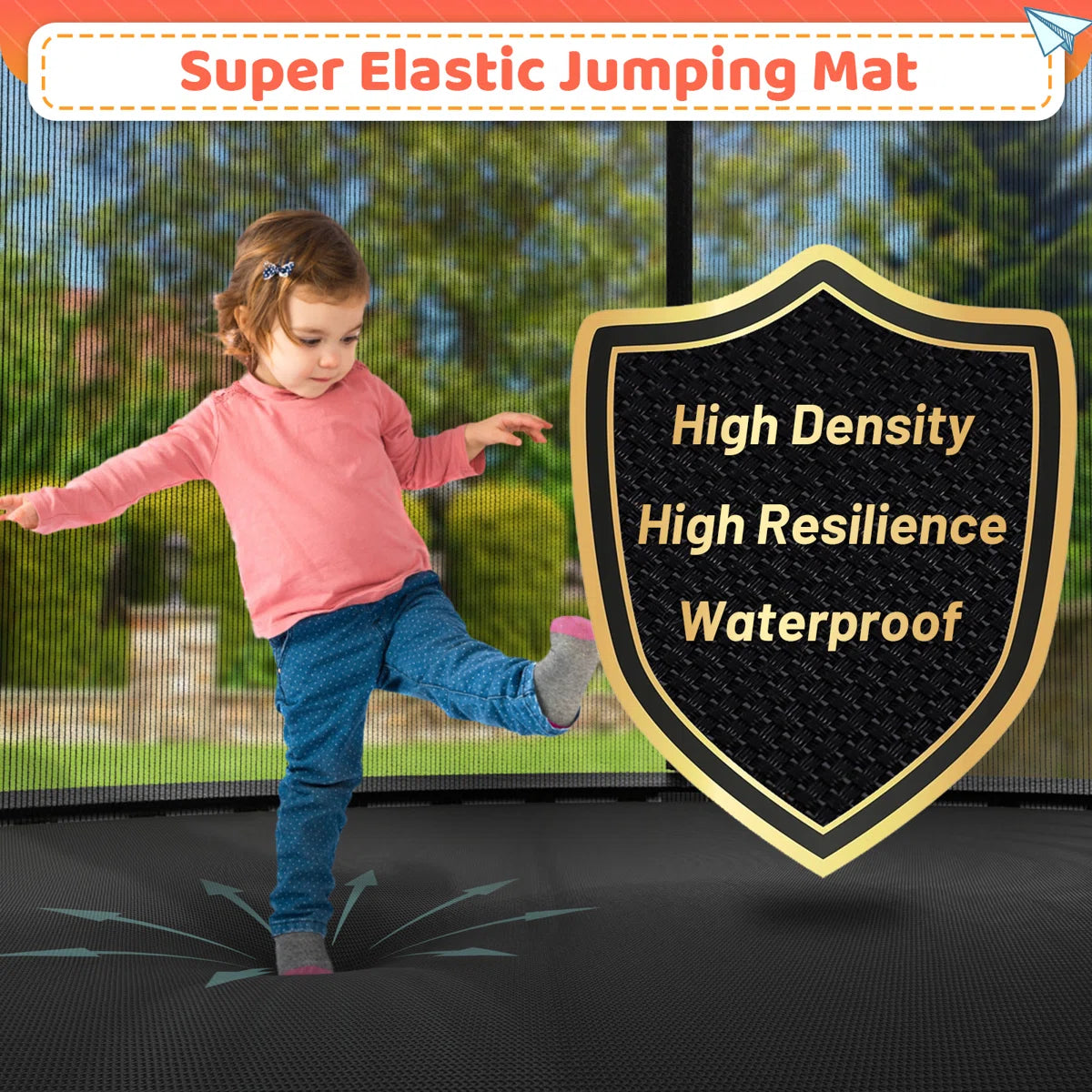 16 FT Upgraded Trampoline With Sprinkler, Basketball Hoop, Storage Bag, And Ladder Ã¢â‚¬â€œ Premium Outdoor Fun For Kids And Adults