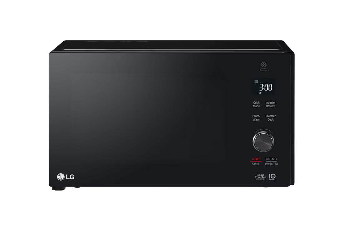 Microwave oven 42L, Smart Inverter, Even Heating and Easy Clean, Black color