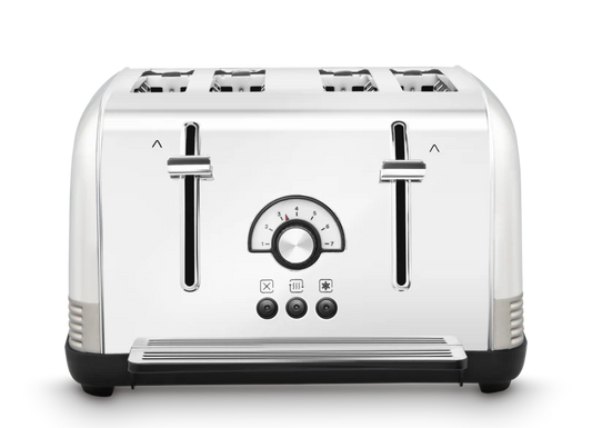 MORPHY RICHARDS Venture Retro 4 Slice Toaster Tungsten