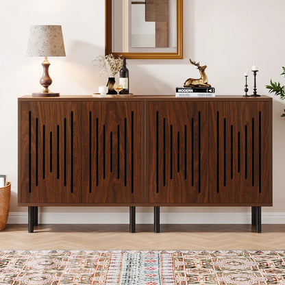 59-in Sideboard With Doors & Adjustable Shelves
