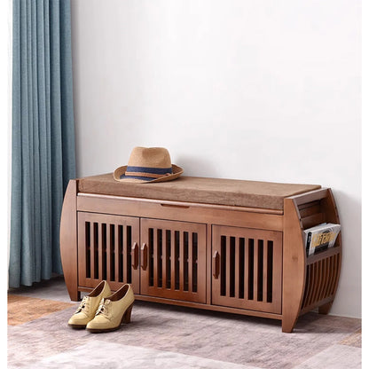 7 Pair Shoe Storage Bench