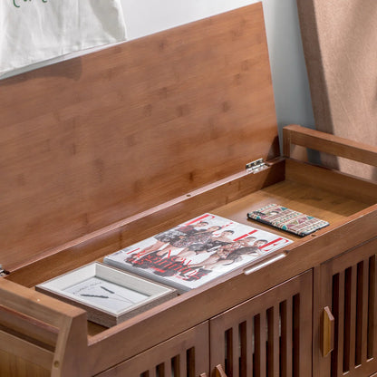 7 Pair Shoe Storage Bench