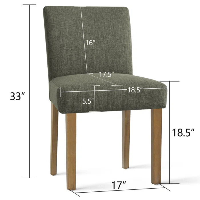Alesana Linen Parsons Chair