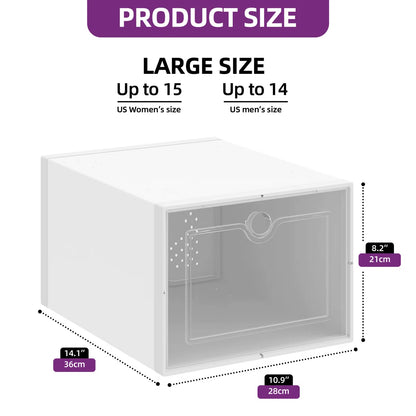 Aurelio Foldable Shoe Storage Box