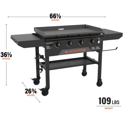 Blackstone 36" Omnivore Griddle w/ Folding Shelves