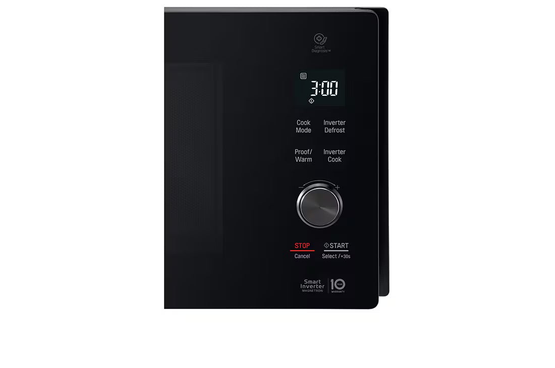 Microwave oven 42L, Smart Inverter, Even Heating and Easy Clean, Black color