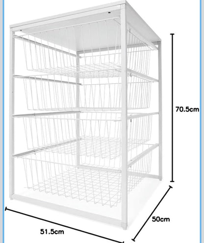 Anko 4 wire drawer unit
