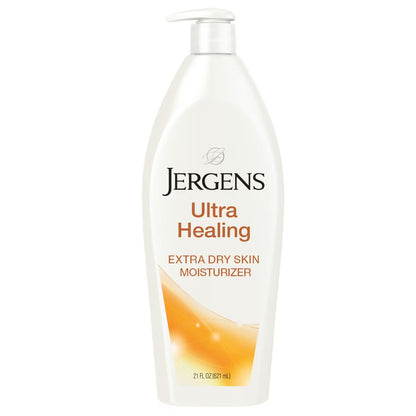 Jergens Ultra Healing Hand and Body Moisturizing Lotion for Dry Skin with Vitamins C, E and B5