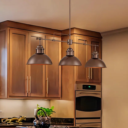 Hendon 3 - Light Kitchen Island Linear Pendant