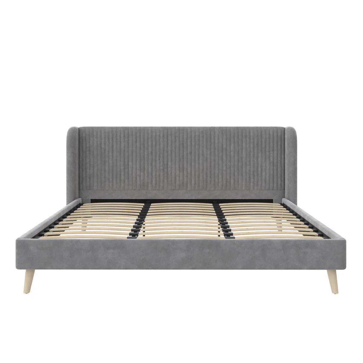 Holly King Bed Frame Side Boards, Footboard, Side Panels, Rails - Light Gray