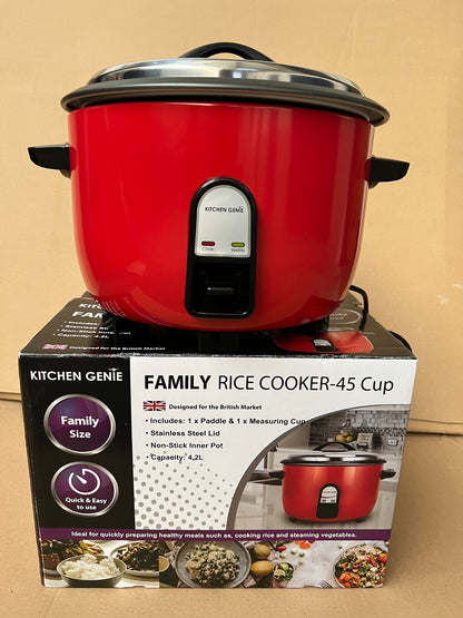 Kitchen genie 45 cup Rice cooker