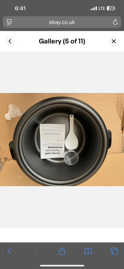 Kitchen genie 45 cup Rice cooker