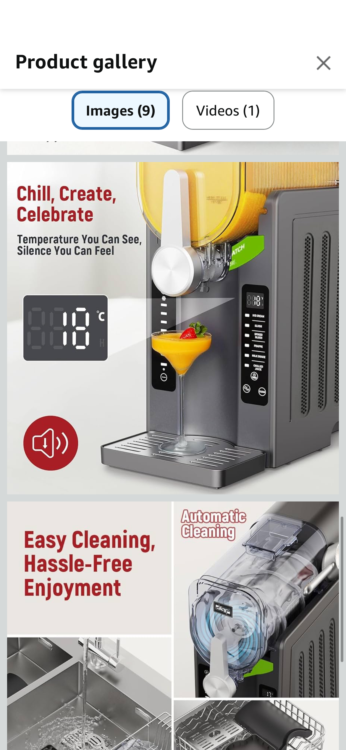 Dsp frozen dessert and Slushie maker