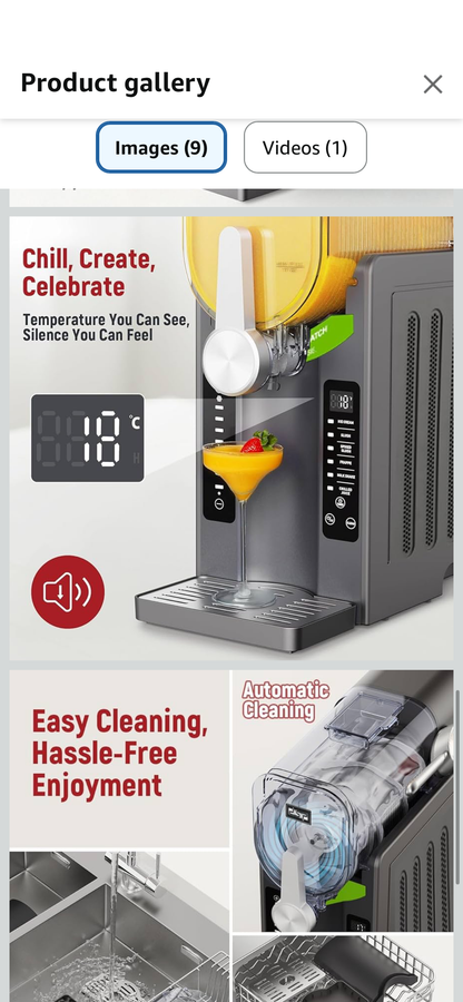 Dsp frozen dessert and Slushie maker