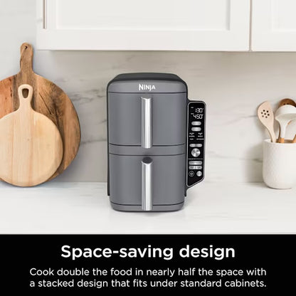 Ninja airfryer Doible stack