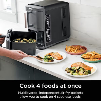 Ninja airfryer Doible stack