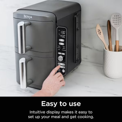 Ninja airfryer Doible stack
