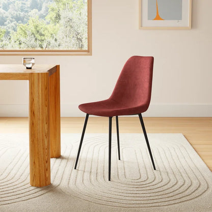 Kody Performance Velvet Dining Chairs- set of 2