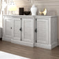Malyha Louvered 4 Door Wide Accent Sideboard