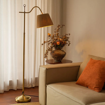 Maraia 62.2'' Golden Arched/Arc Floor Lamp