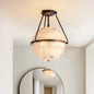 Neven Glass Semi Flush Mount