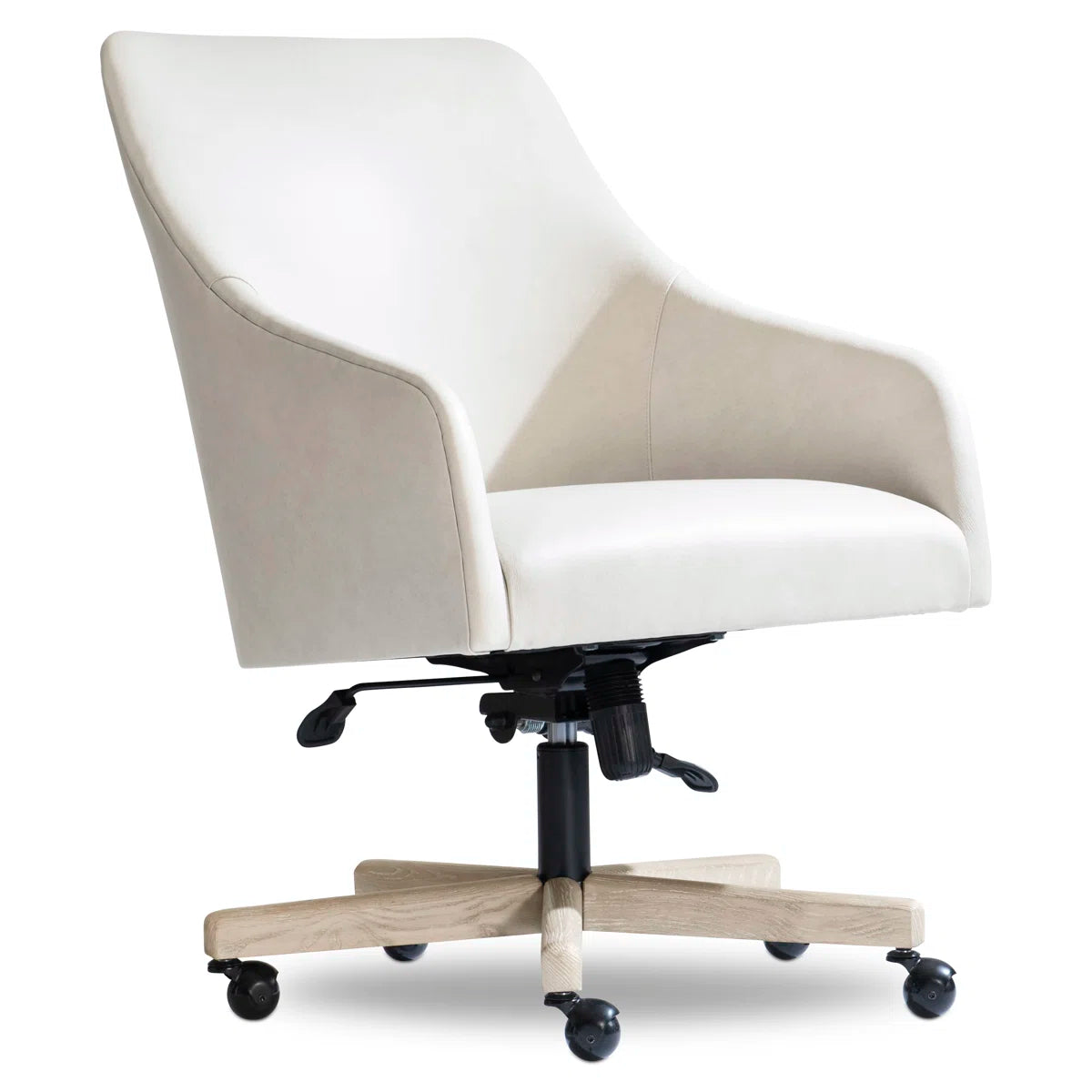 prado swivel leather chair