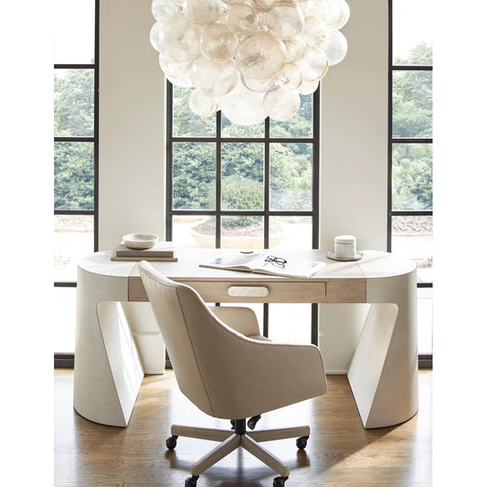 prado swivel leather chair