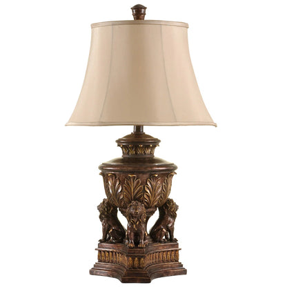 Thorndale 34" Majestic Gold Table Lamp