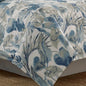 Tommy Bahama Raw Coast Blue Cotton 5 Piece Comforter Bonus Set