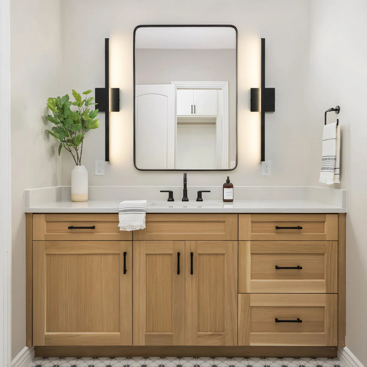 Trudy Dimmable LED Bath Bar - Modern Bathroom Light Fixture
